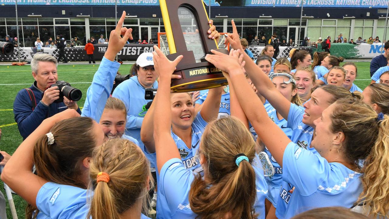 UNC championship celebration