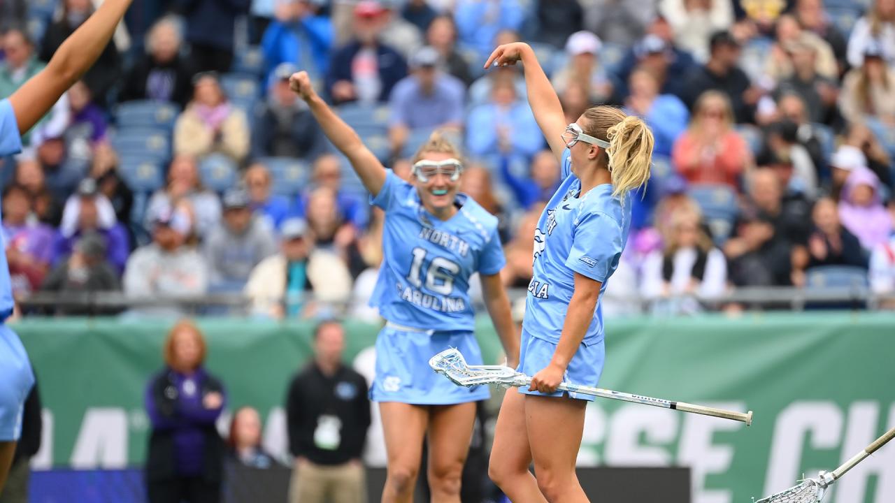 UNC goal celebration