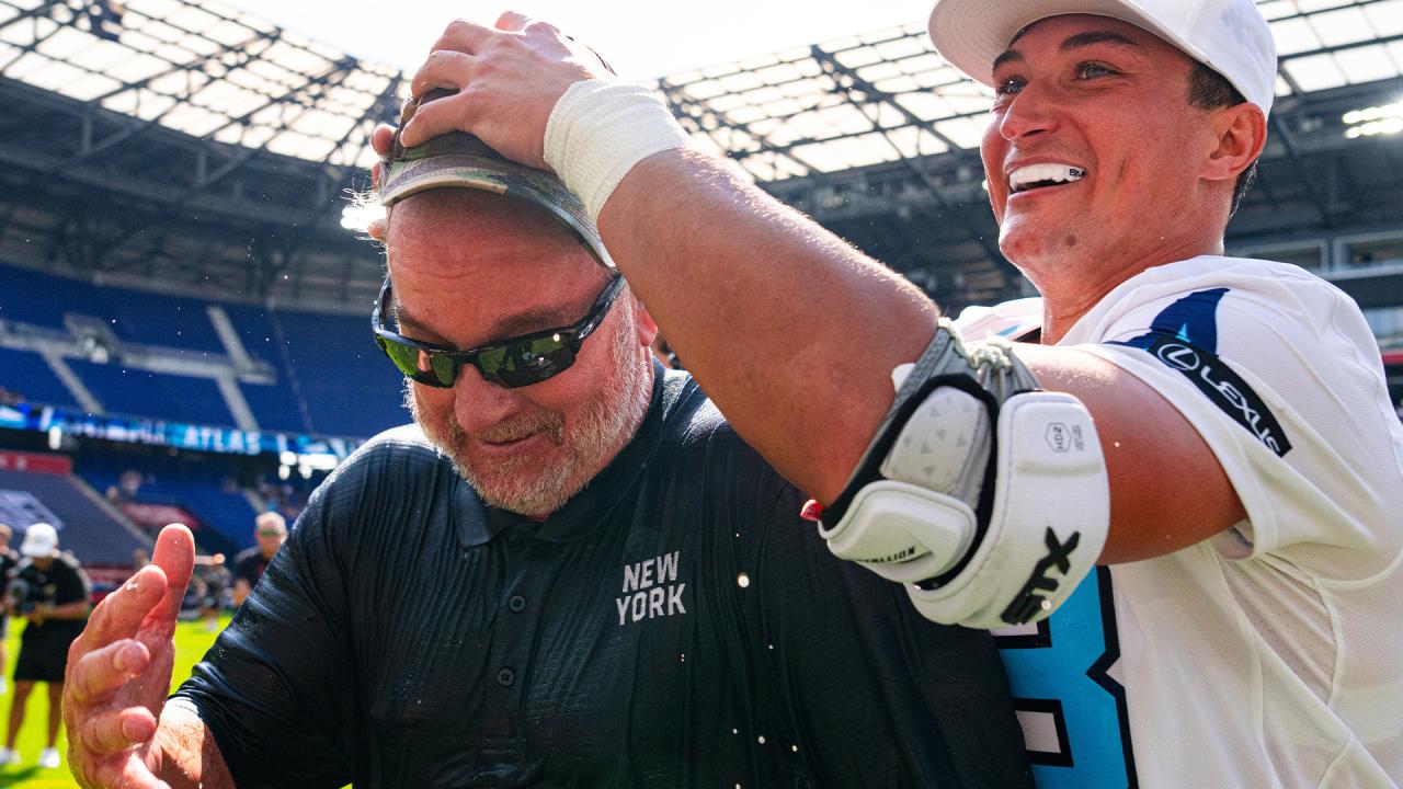 Atlas head coach Mike Pressler