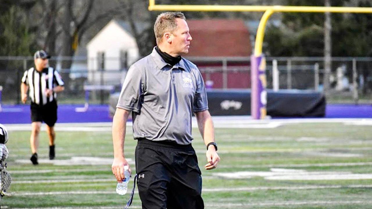 Avon Youth Lacrosse coach Chris Barton