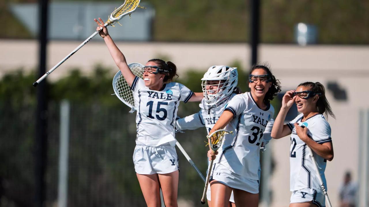 Yale defender Katie Clare