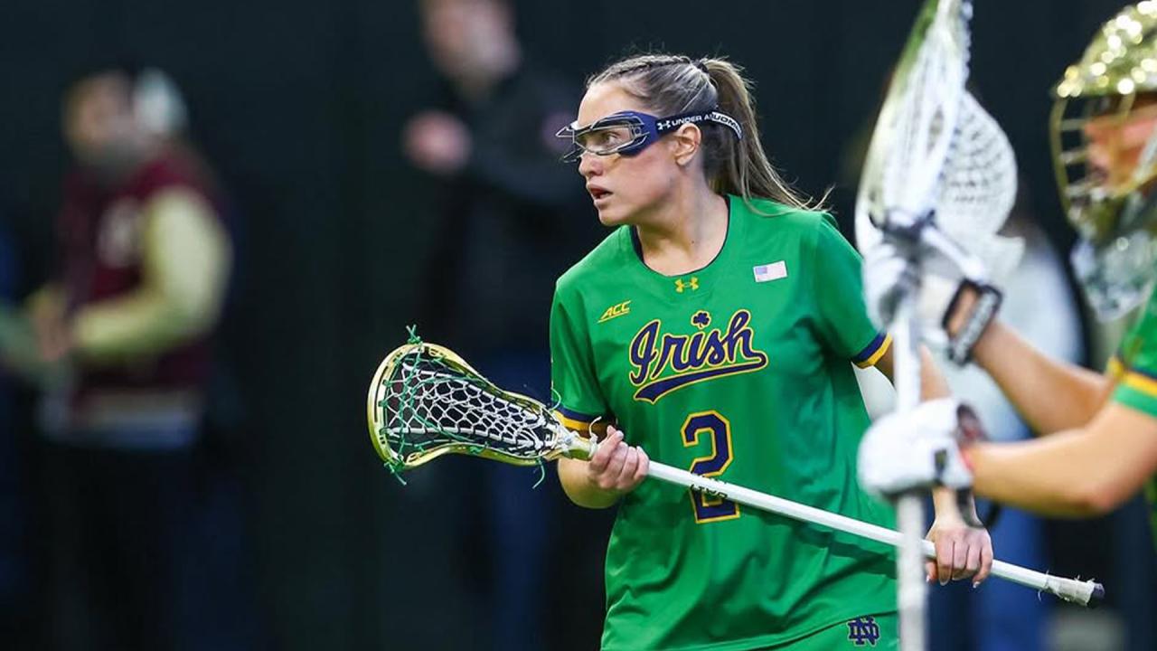 Notre Dame's Abigail Lyons