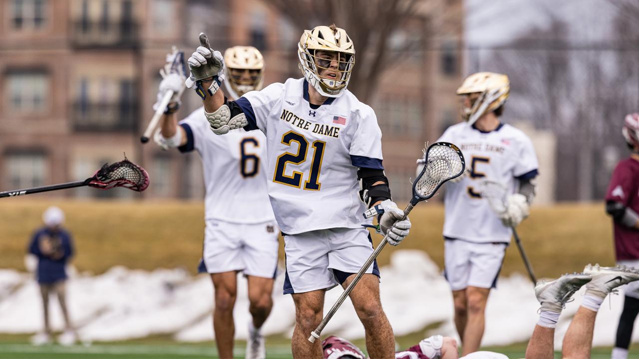 Notre Dame's Brock Behrman