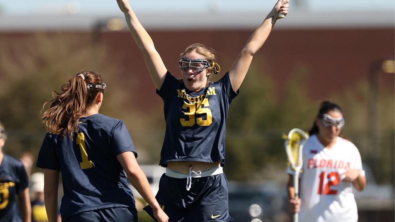 Michigan's Emma Bradbury