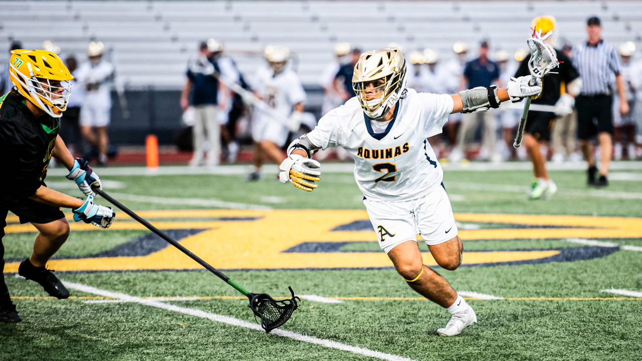 James Finch of St. Thomas Aquinas (Fla.) boys' lacrosse