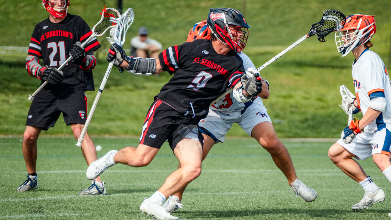 St. Sebastian's (Mass.) attackman Tedy Frisoli