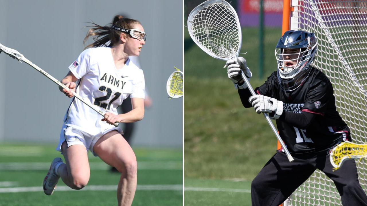 Army's Brigid Duffy and UMass' Bayley Duffy