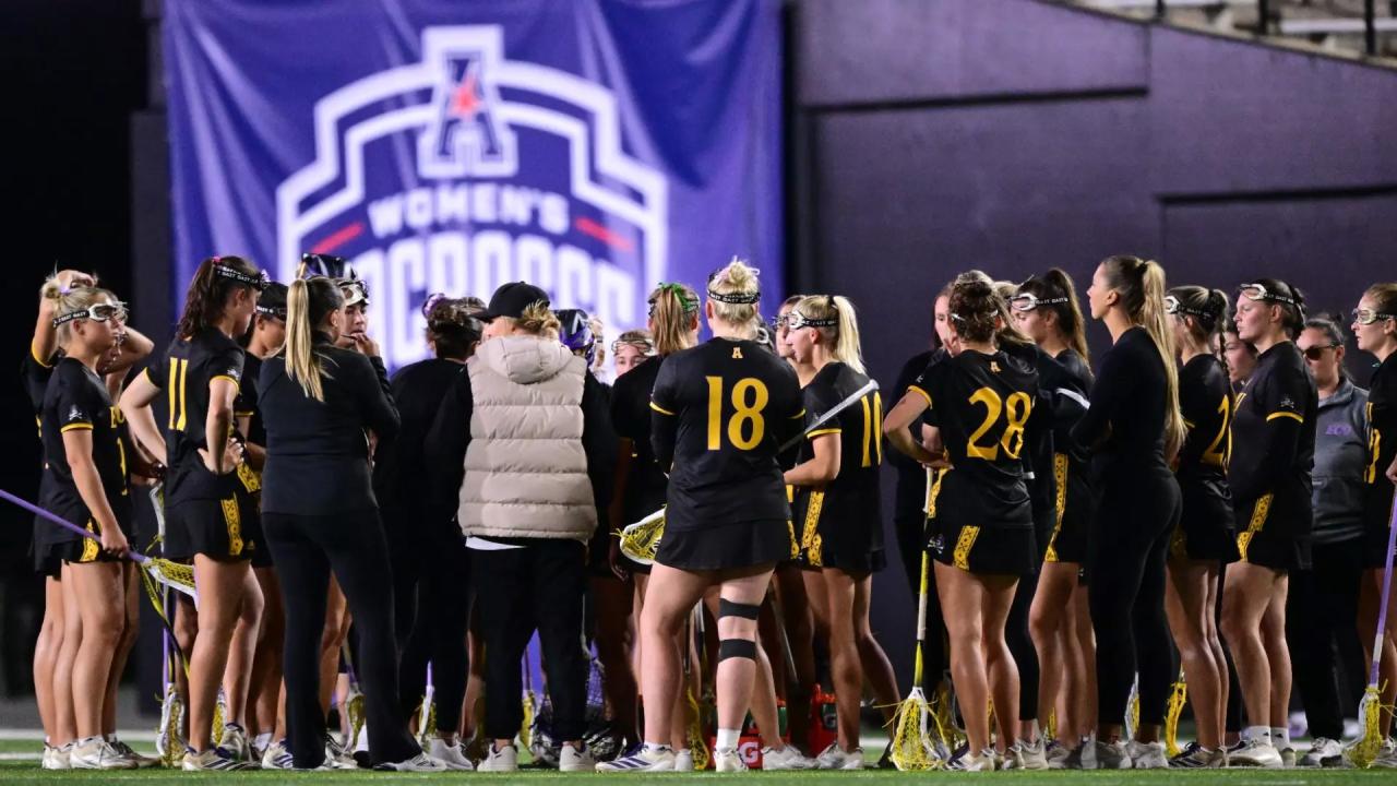 ECU team huddle