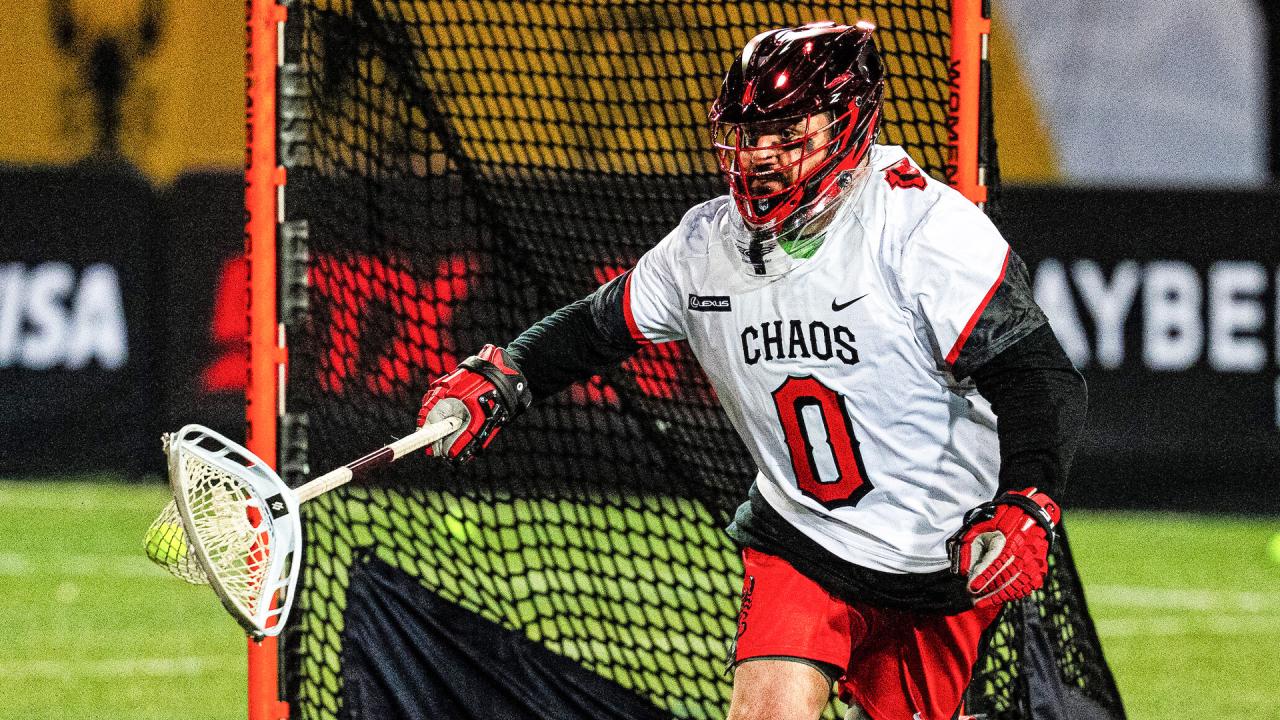Chaos goalie Blaze Riorden