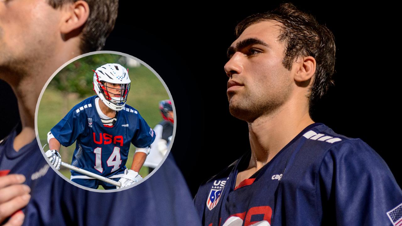 Zach Geddes and an inset photo of Landon Walters