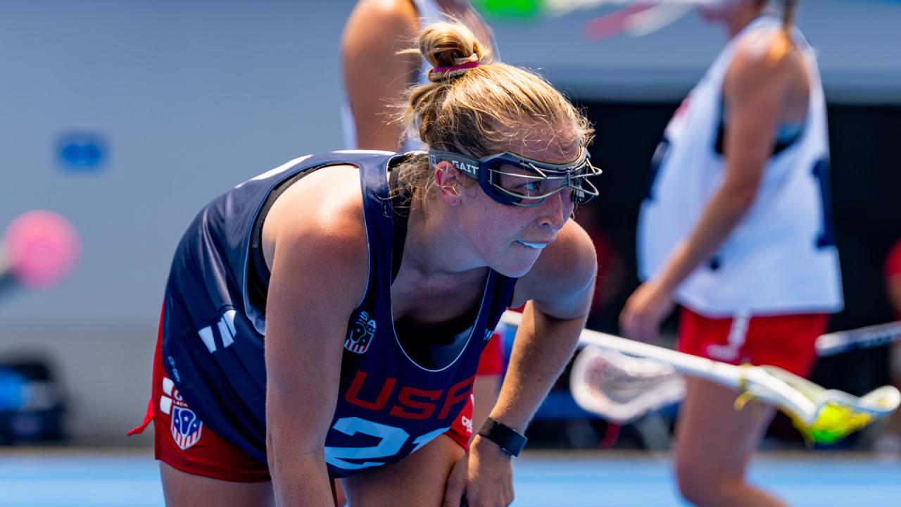 USA defender Katie Goodale