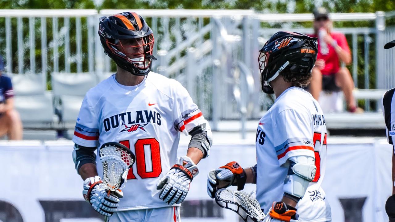 Jared Bernhardt and Pat Kavanagh from an earlier game this season