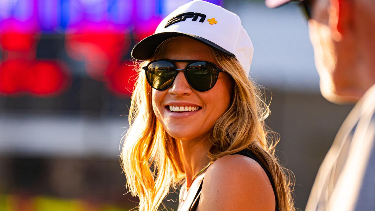 ESPN sideline reporter Dana Boyle