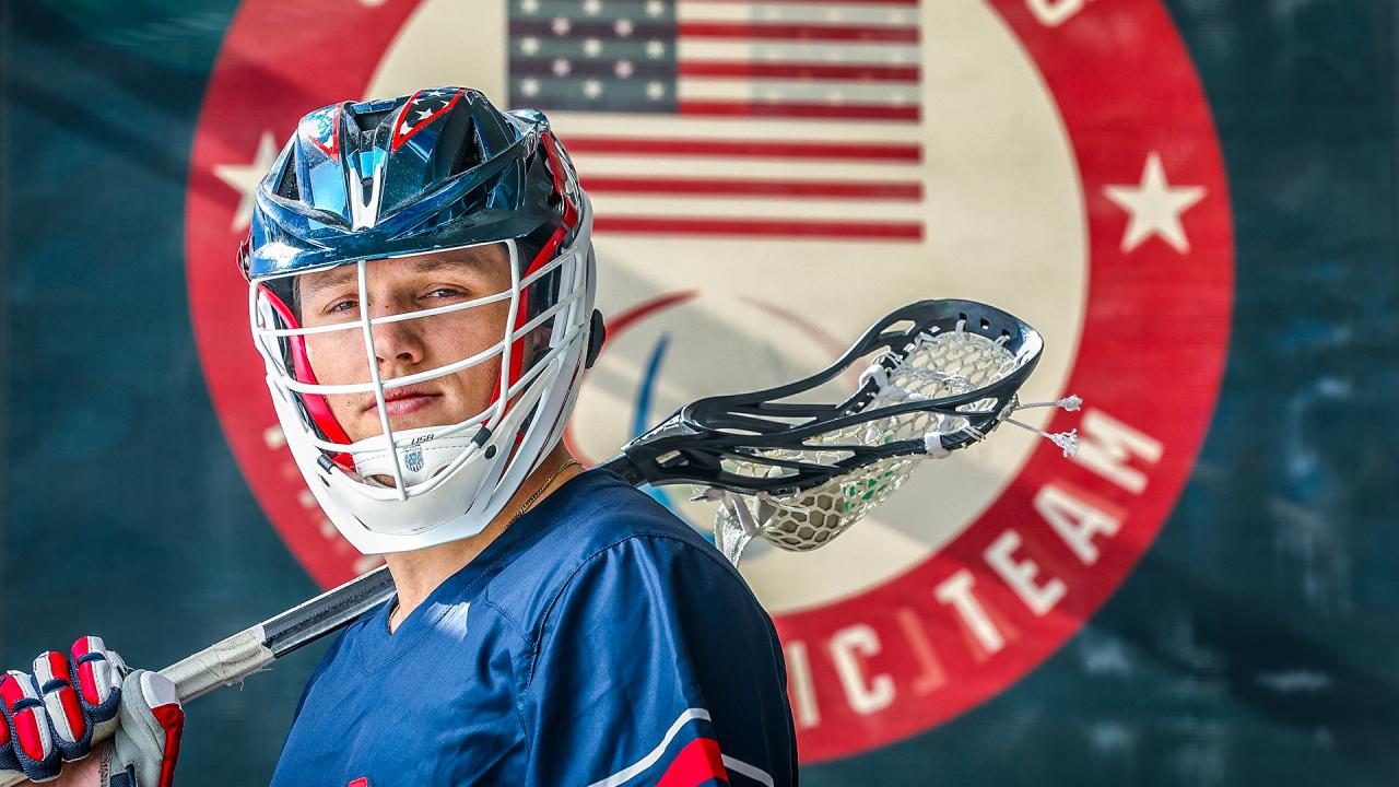 U.S. Men's National Team athlete Danny Logan at the United States Olympic and Paralympic Training Center in Colorado Springs, Colo.