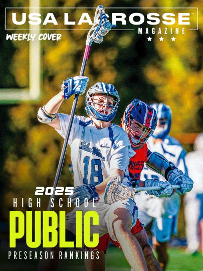 Weekly Cover featuring Darien (Conn.) defenseman Mark McNamara