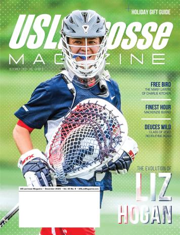 US Lacrosse Magazine December 2020 cover